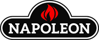 Top Brand Napoleon Products Logo with fire over Napoleon